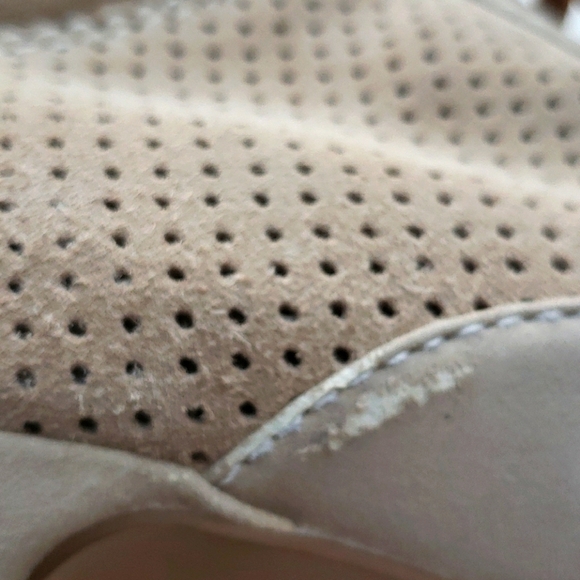 ASOS Taupe Faux Suede Combat heeled Bootie 9 - Picture 9 of 16